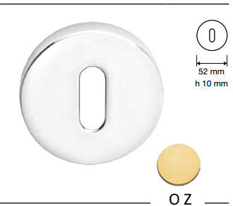 накладка KEY - 023 OZ  золото глянцевое